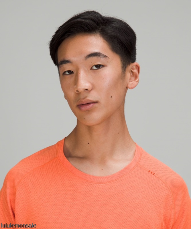 Lululemon Deutschland DELULU765 | Metal Vent Tech Kurzarmshirt 20 Warm Coral